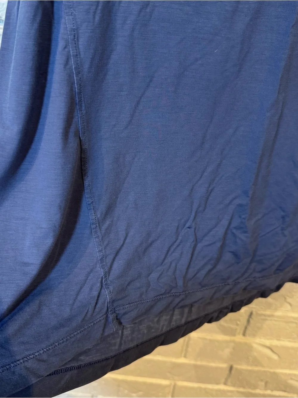 Dagsmejan Blue Nattcool Sleep Tech Pajama Shirt Womens XL